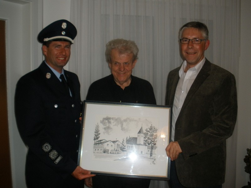 Feuerwehr-Wintershof.de - Neuigkeiten - 2011 - 70. Geburtstag Pfarrer Mehringer
